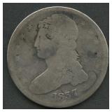 1837 Capped Bust Half Dollar