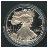 1996-P Proof ASE Silver Eagle in OGP