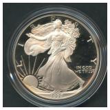 1992-S Proof ASE Silver Eagle in OGP