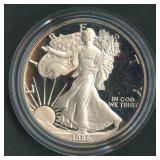1986-S Proof ASE Silver Eagle in OGP
