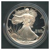 1989-S Proof ASE Silver Eagle in OGP