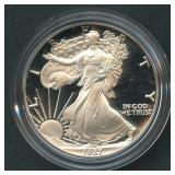 1987-S Proof ASE Silver Eagle in OGP