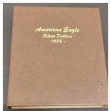 American Eagle Silver Dollars Dansco Album