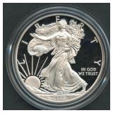2012-W Proof ASE Silver Eagle in OGP