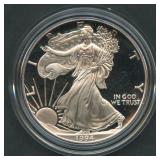 1994-P Proof ASE Silver Eagle in OGP