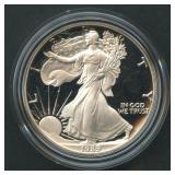 1989-S Proof ASE Silver Eagle in OGP