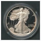 1993-P Proof ASE Silver Eagle in OGP