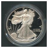 1996-P Proof ASE Silver Eagle in OGP