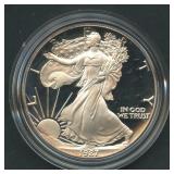 1987-S Proof ASE Silver Eagle in OGP
