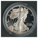 1997-P Proof ASE Silver Eagle in OGP
