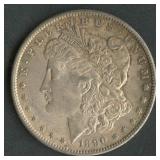 1890-S  Morgan Silver Dollar