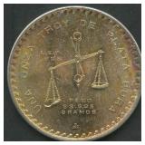 Mexico 1980 Casa De Moneda .925 Silver