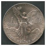 1984 Mexico Libertad .999 Silver Round 1 ozt
