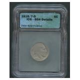 1918/7-D Buffalo Nickel ICG G Details
