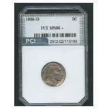 1936-D Buffalo Nickel PCI MS66+