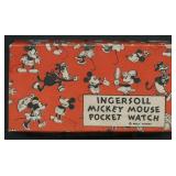 Mickey Mouse Pocket Watch in Original Box