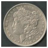 1896-O Morgan Silver Dollar