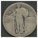 1927-S Standing Liberty Quarter