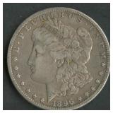 1896-S Morgan Silver Dollar