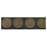4- Mixed Flying Eagle Cents