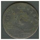 1786 Colonial Copper Coin New Jersey