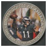 2018 ASE Silver Eagle Philadelphia Eagles Sticker