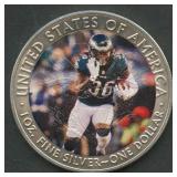 2018 ASE Silver Eagle Philadelphia Eagles Sticker