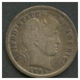 1895 Liberty Head Barber Dime