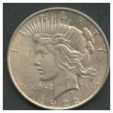 1922 Peace Silver Dollar