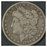1899-O Micro O Morgan Silver Dollar