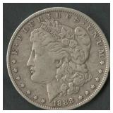 1888-O Morgan Silver Dollar Oval O
