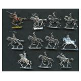 Set of 11 Toy Soliders/Horsemen Tin or Lead