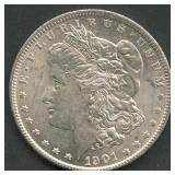 1901-O Morgan Silver Dollar