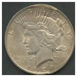 1923 Peace Silver Dollar Error