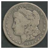 1904-S Morgan Silver Dollar