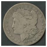 1879-CC Morgan Silver Dollar