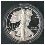 2006-W Proof ASE Silver Eagle in OGP