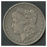 1901 Morgan Silver Dollar