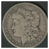 1903-S Morgan Silver Dollar