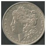 1896-O Morgan Silver Dollar