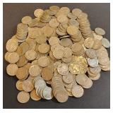 Bag of 260+ Mixed Buffalo Nickels