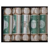 5- Rolls of Mixed 2003 Jefferson Nickels