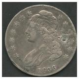 1836 Capped Bust Half Dollar