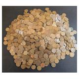 1000 Mixed Date Mixed Mints Wheat Cents