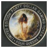 Four Queens Casino Token .999 Silver 1.5 ozt