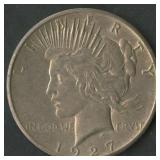 1927 Peace Silver Dollar