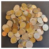 22.5 ozt Bag of Mixed Foreign Non-Silver Coins