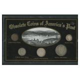 Obsolete Coins of America's Past Display