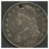 1835 Capped Bust Half Dollar