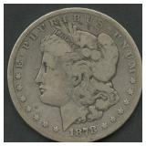 1878-CC Morgan Silver Dollar